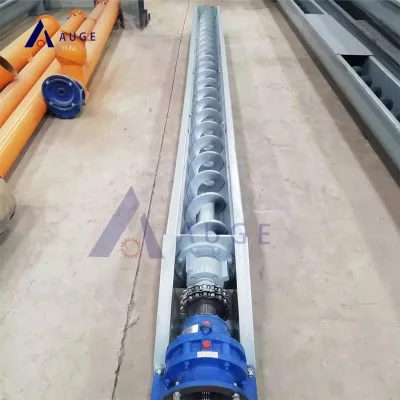 AUGE U Type Coal Concrete Mixer Auger Screw Conveyor Supplier