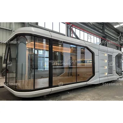 Outdoor Steel Appliance Tempered Glass SPC Flooring Skylight Window for Camping Villa Capsule House Product Type