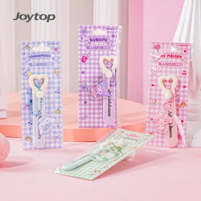 Joytop SR 101032 Wholesale Sanrio Wonder Daily Heart Pendant Craft Knife Cute Box Cutter for Kids and Students