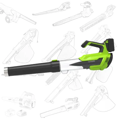 Mini Handheld Thrust Jet Fan 500G Rechargeable Industrial Grade Brushless Turbo Jet Hair Dryer Duster Brush 21V Battery Power
