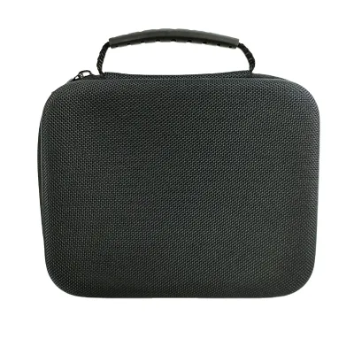 Wholesale Black DVD Box Square DVD Player Carry Bag Hard Shell EVA Car DVD Player Case