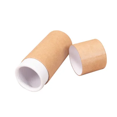 Custom Cosmetic Cylinder Strong Kraft Cardboard Child Resistant Paper Tube for Glass Bottle
