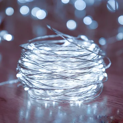 1M 5M 10M 20M 30M Led Fairy Lights Battery Remote String Lights Rgb Dimming Modes Led String Light