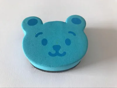Fashionable Little Bear Shape EVA Felt Magnetic Whiteboard Marker Eraser