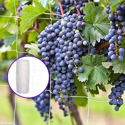 PE Vegetable Net Flower Support Netting for Growing Vegetables Flowers Vertically Home Gardens Greenhouses