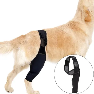 Adjustable Support Belt Cats Dogs Pet Knee Pads Joint Injury Recovery Legs Protector Post-operative Fixation Wrap Thigh Brace