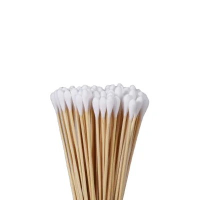 Nice Price Environmentally Friendly Bamboo Sticks Cotton Ear Buds Swabs Various Packing Easy Using Medical Cotton Swab