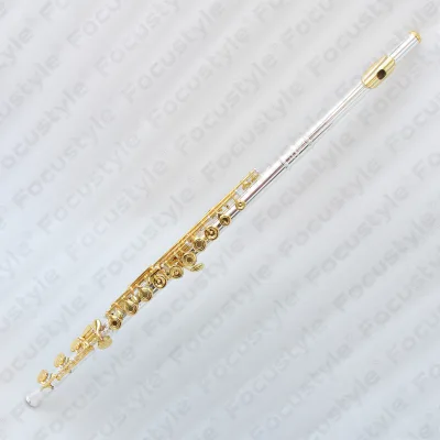 High-end Flute Good Quality Flute With Case Popular Hot Sale 17 Keys Open Hole Mental Flute