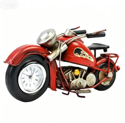 Creative Iron Motorcycle Model Ornament Children's Gift Iron Photo Frame Personalize Gifts Home Decor