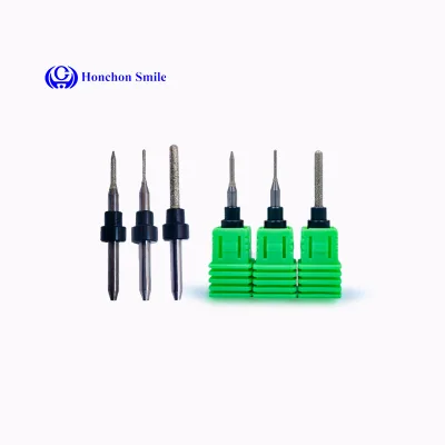 Honchon Roland 3MM DC Milling Bur for Glass Ceramics Material Dental Cad Cam Lab Roland Milling Burs