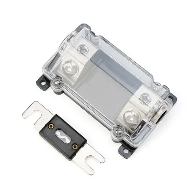 1P 0GA 4GA Input Output Wire Car Audio Video ANL Waterproof Fuse Holder Block Box Anl Fuse Holder 50a Car Audio