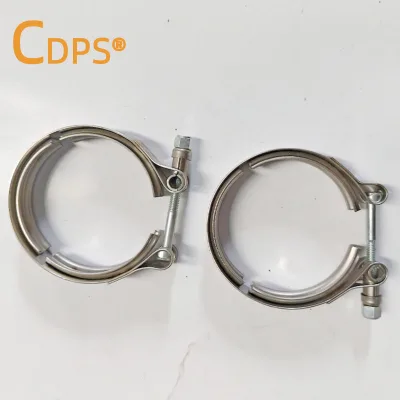 Excavator Engine Exhaust V Band Clamp Fastener for PC240 PC270 PC300-8 Construction Machinery Spare Parts