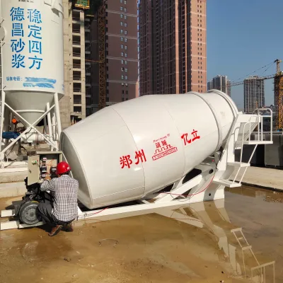 Yili Concrete Mixer tank 1m3 2m3 2.5m3 3m3 4m3 5m3 6m3 8m3 Trailer Concrete Mixers tank