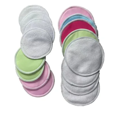 Reusable Nursing Pads Washable Bamboo for Breastfeeding Nursing Bra Cotton No Padding