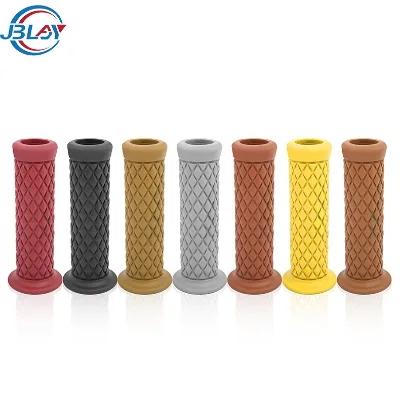 High Quality Soft Rubber Handle Grips Classic Motorcycle Hand Grips Handle Bar Dirt Pit Bike 7/8 Universal