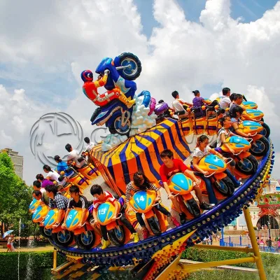 Thrilling Flying Saucer Disco Games Amusement Park Attractions Flying UFO Rides