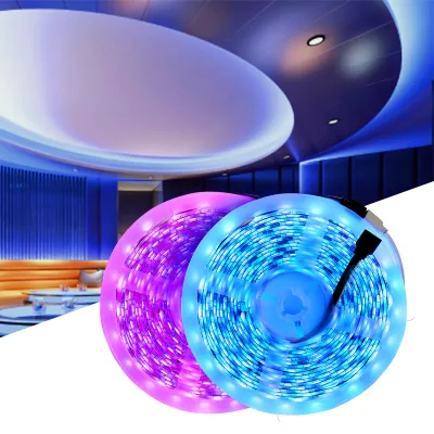 Keou Dimmable RGB Atmosphere Light Strip Halloween 5M 10M IP20 for Festive Decorations