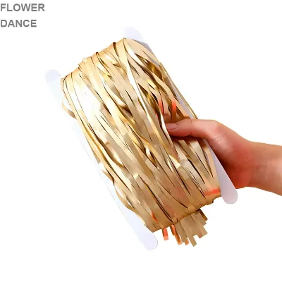 1*2M Rose Gold Metallic Foil Tinsel Fringe Curtain Birthday Party Decoration Wedding Photography Backdrop Curtain Photo Props