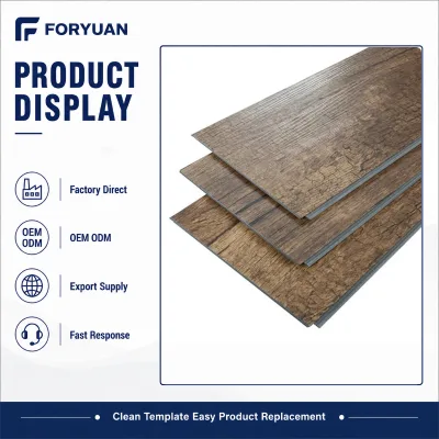 Long Service Life New Designs Herringbone Luxury Click Vinyl Spc Flooring for Commercial Interior Renovation