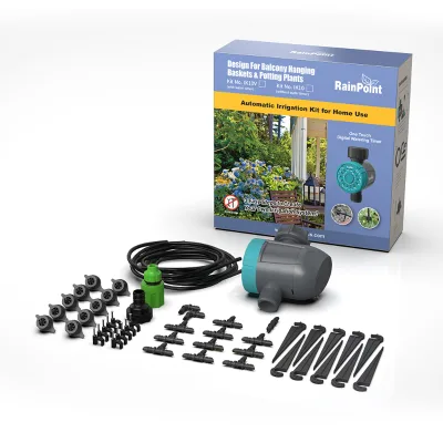 Drip Irrigation Kits for Plant Patio Watering System for Flower Beds Automatic Irrigation Equipment Set for Garden Fruit Orchard
