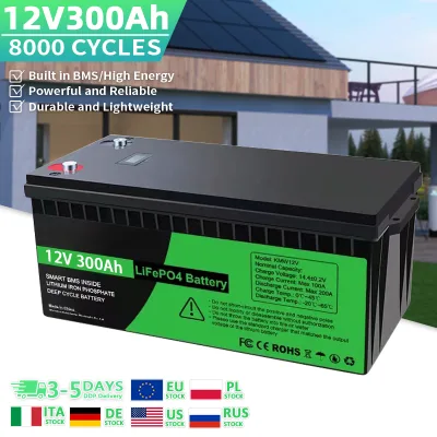 Bluetooth-Controlled 12v-48v Lithium Battery for Golf Carts BMS Household Backup Energy LFP Anode 300ah-150ah Varying Capacities