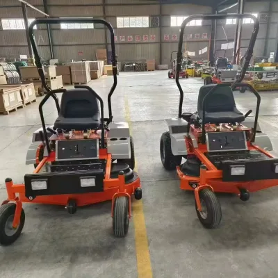 1800W Commercial Gas Riding Lawn Mower 48 Inch Zero Turn Garden Mower with 2-Stroke Cordless Feature