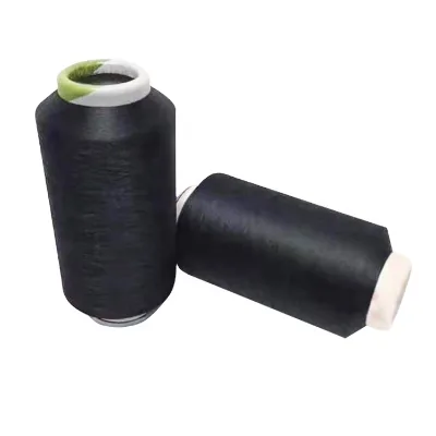 Using Air Elastane Covered Yarn 2022 Custom Pattern Logo Spandex Polyester for WARP KNITTING, Knitting AA GOOD Raw Ring SPUN HHE