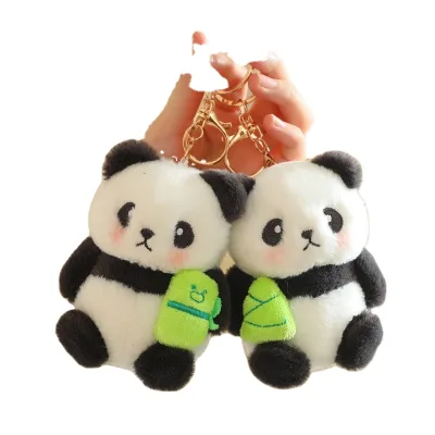 Panda Doll Keychain Plush Toys
