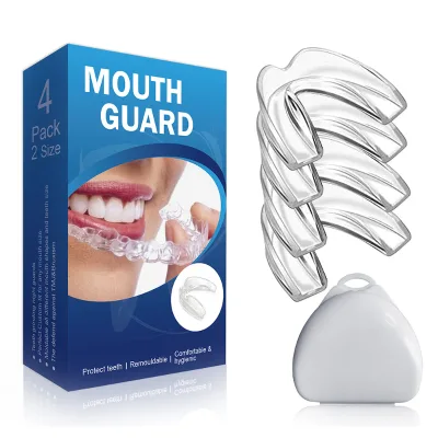 Silicone Anti-snoring Braces Anti Snore Anti Snoring Bruxism Tray Sleeping Aid Mouthguard Health Care Tool