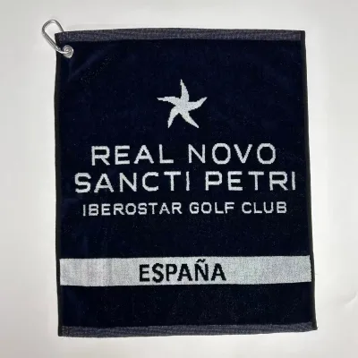 Premium 100% Cotton Custom Design Rally Towel Printed Slogan Sports Towel for Golf Sport Events