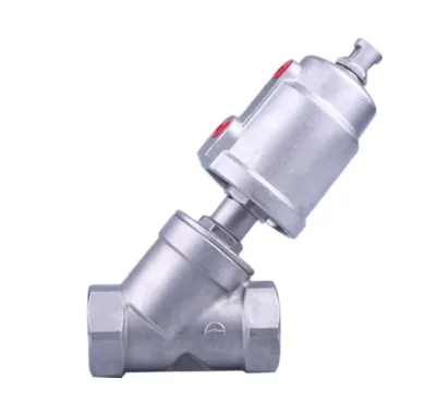 Factory Outlet Pneumatic Angle Seat Valve Stainless Steel Angle Seat Valve