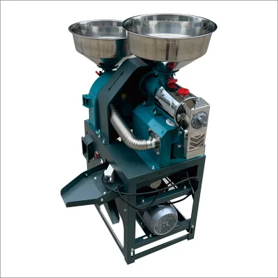 High Efficiency Fine Bran Rice Flour Processing Machine New Home Use Combined Powder Crusher Rice Processing Equipment Bearing