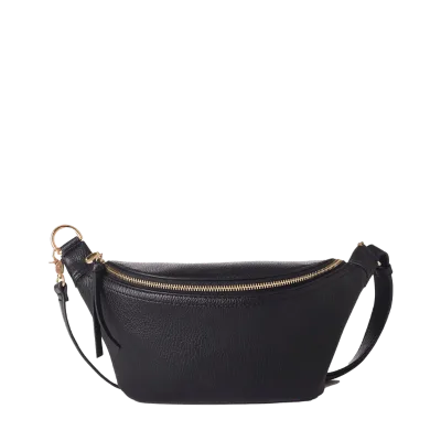 Multifunctional Fashion Waterproof Vegan Leather Waist Bag Fanny Pack Sling Bag for Women