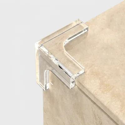 Child-Proofing Corner Guards L-Shaped PVC Table Protectors for Babies Prevents Head & Knee Injuries with Adhesive Pre-TapeCover