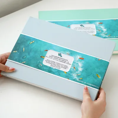 Wholesale Custom Art Leathertte Watercolor Sketch Book Stationery A4 Blank Drawing Picture Painting