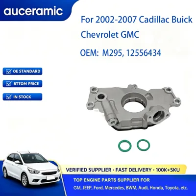 Engine Oil Pump for 2001-2024 Avanti Buick Saab Cadillac Hummer Pontiac Chevrolet GMC 4.8L 5.3L 5.7L 6.0L V8 OE M295 12556434