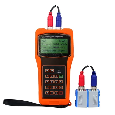 Portable Flow Rate Meter Flow Meter Ultrasonic Tuf2000h Digital Flow Meter 15 Lpm