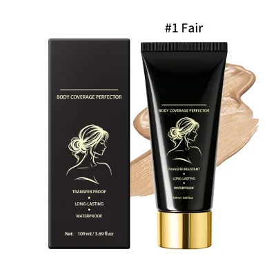 Danchel Mineral Body Concealer Cream Lightweight Long Lasting Full Coverage Body Makeup Foundation for Women Private Label
