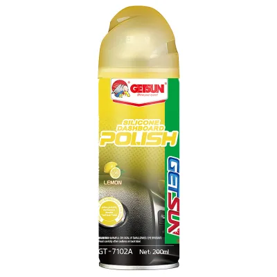 200ml Silicone Dashboard Polish Spray Multi Fragrance Available Anti-UV Car Dashboard Shine Protectant