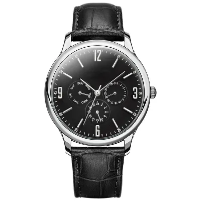 Quartz Watch Women Wrist Quartz Watches 2024 New Brand Custom Logo PU Leather Waterproof Fashion Business Watch