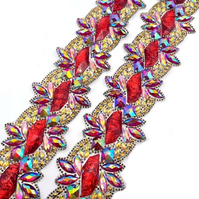 2026 Belly Dance Costume Trims Professional Handmade Beads Trimming Samba Carnival Outfit Sexy Stage Wear Show