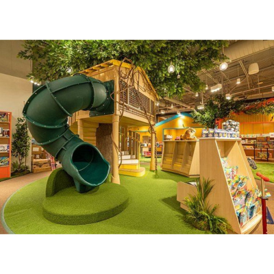 Mini Small Indoor Baby Pre School Wood Kids Play Area Zone Baby Playground Equipment Party Rental Indoor Playground Softplay