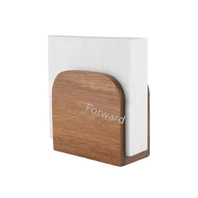 Black Napkin Holder for Table Wooden Napkin Holders for Kitchen Black Kitchen Decor and Accessories for Dining Room Table