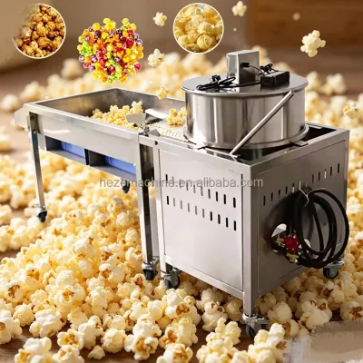 3min/pot Hot Sales Commercial High Efficiency Used in Snack Stalls and Small Shop Caramel Maker Corn Puffing Popcorn Machine