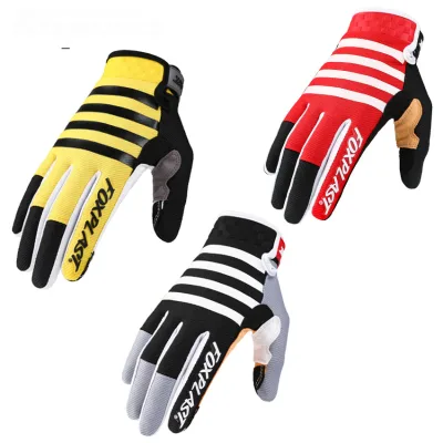 RTS 2022 New High Quality Sublimated Motorcycle Gloves for Motocross Racing Motorbike MX off Load Bicycle Gloves