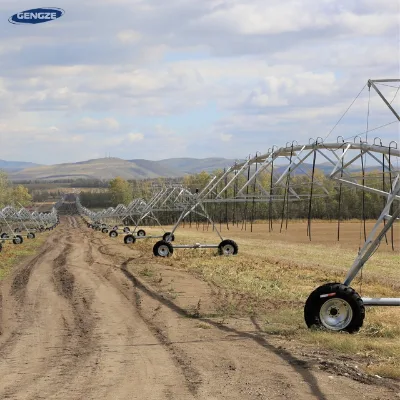 New Metal Irrigation System with Pump and Motor Field Use Garden Sprinkler
