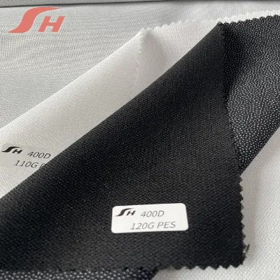 Factory Dot Fuse Interlining 100% Polyester Woven Interfacing 110g 120g