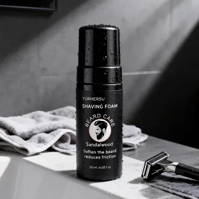 Whole Sale Mens Shaving Foam Razor Burn Prevention Rich Lather Moisturizing Shave Cream for Sensitive Skin Hard Beard Softening