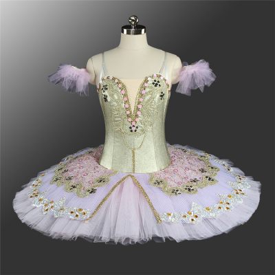 EXW Customized New Year Women Show Pancake Paquita Professional Ballet Dance Tutu for Girls