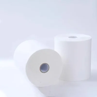 Home Hotel Restaurant Commercial 1 Ply/ 2 Ply Bamboo Pulp Toilet Tissue Paper Roll Large Roll Paper